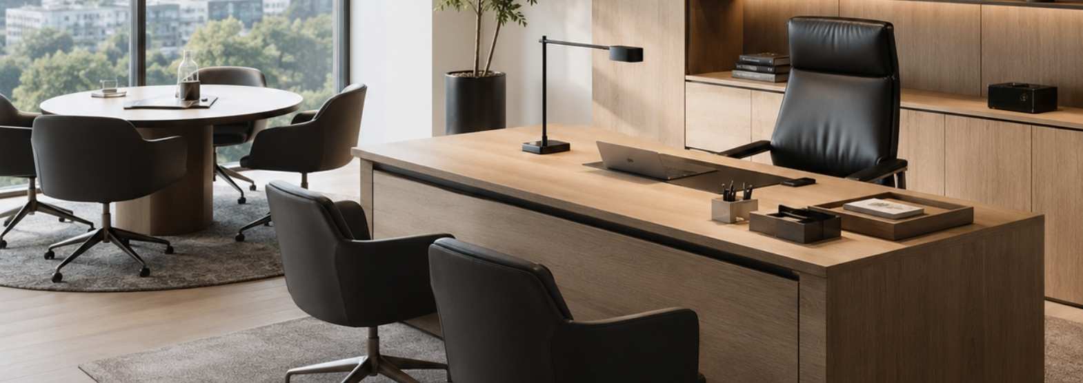 Aménagement d'un bureau de direction